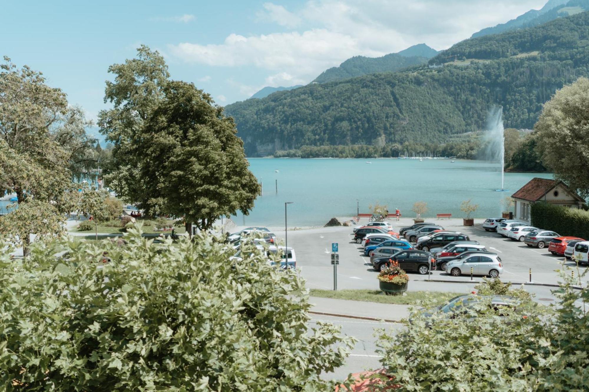 Parkhotel Schwert Weesen Bagian luar foto