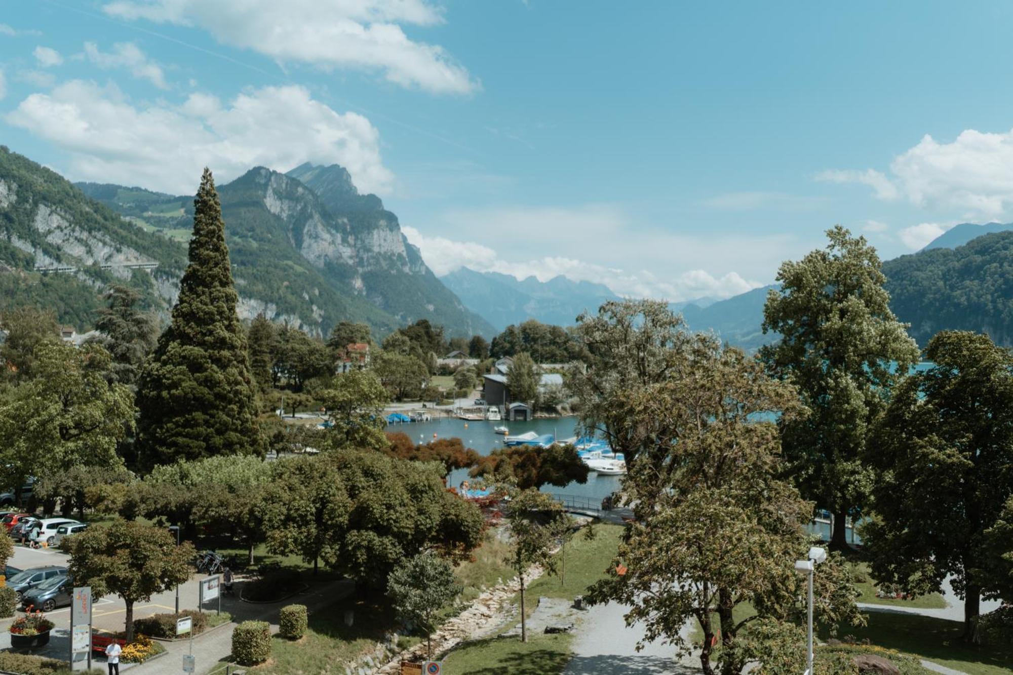 Parkhotel Schwert Weesen Bagian luar foto