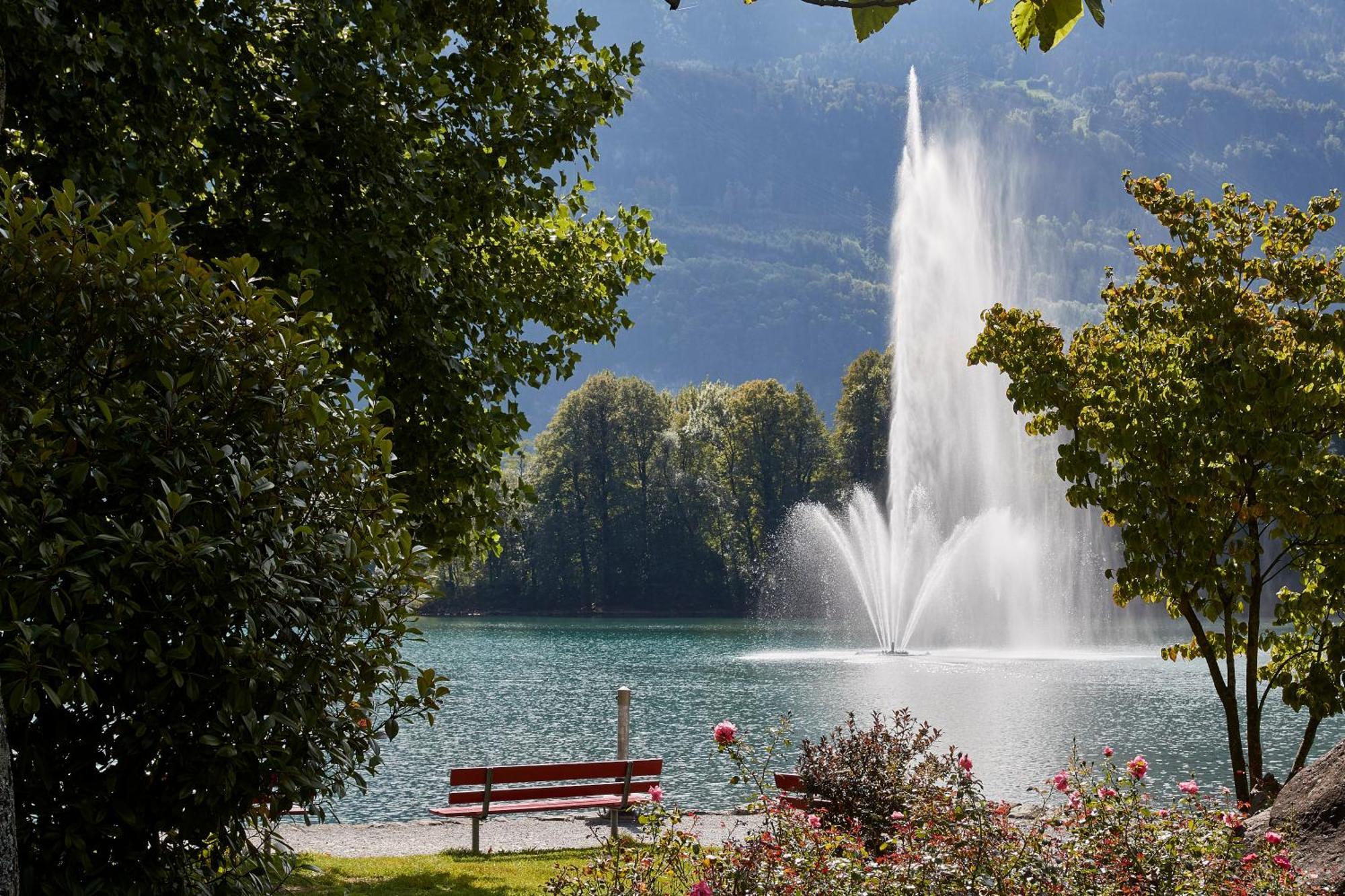 Parkhotel Schwert Weesen Bagian luar foto